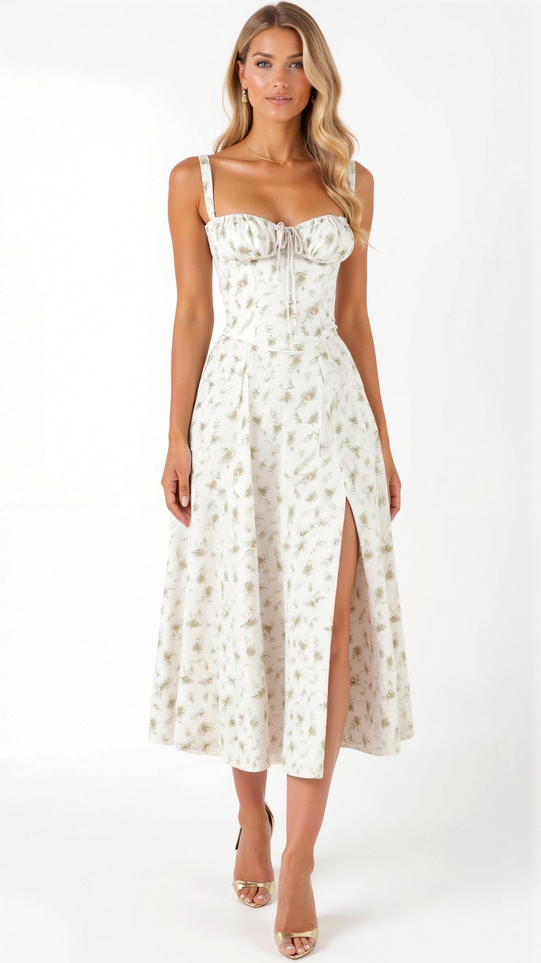 Sukienka midi Fiorette