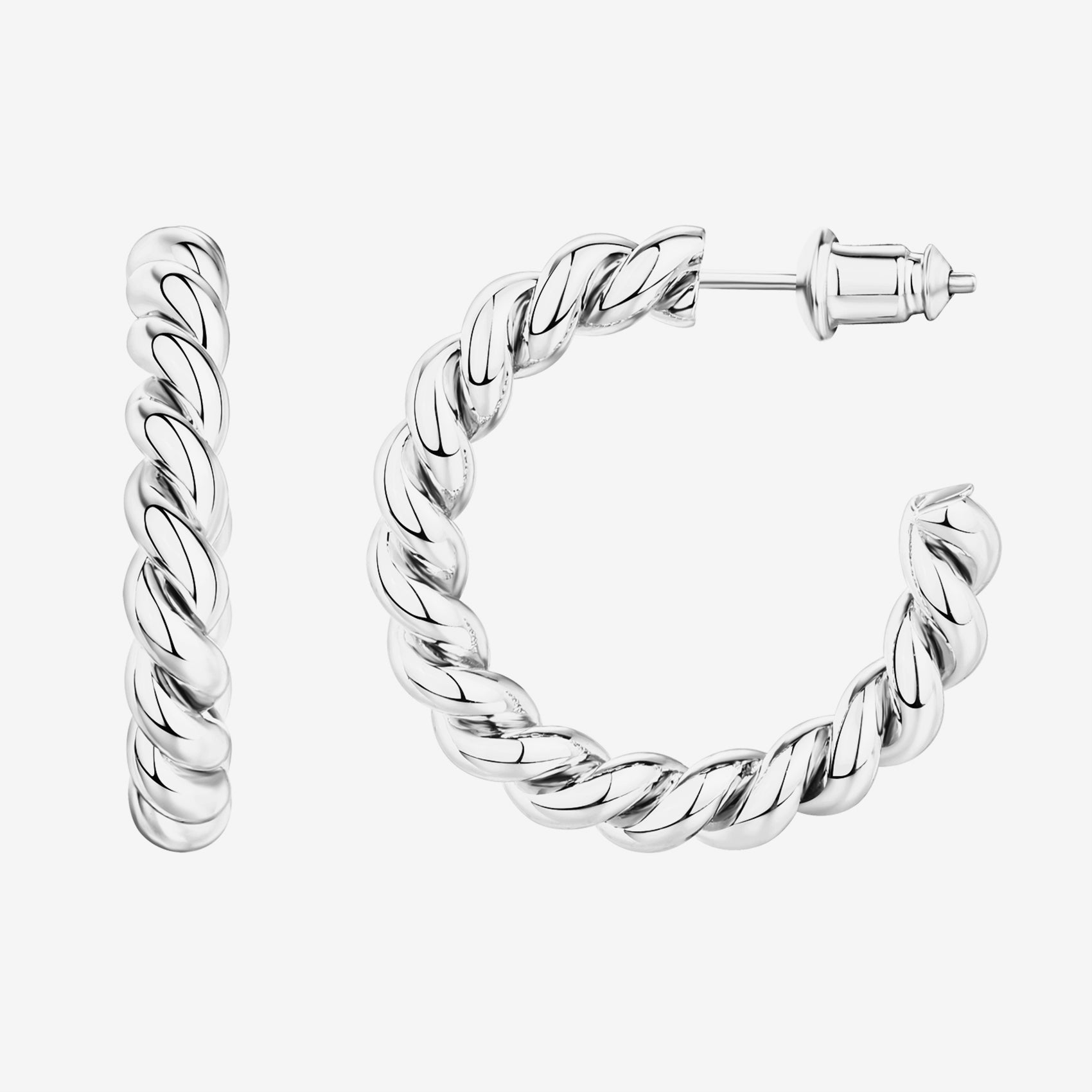 Kolczyki Rope Hoops