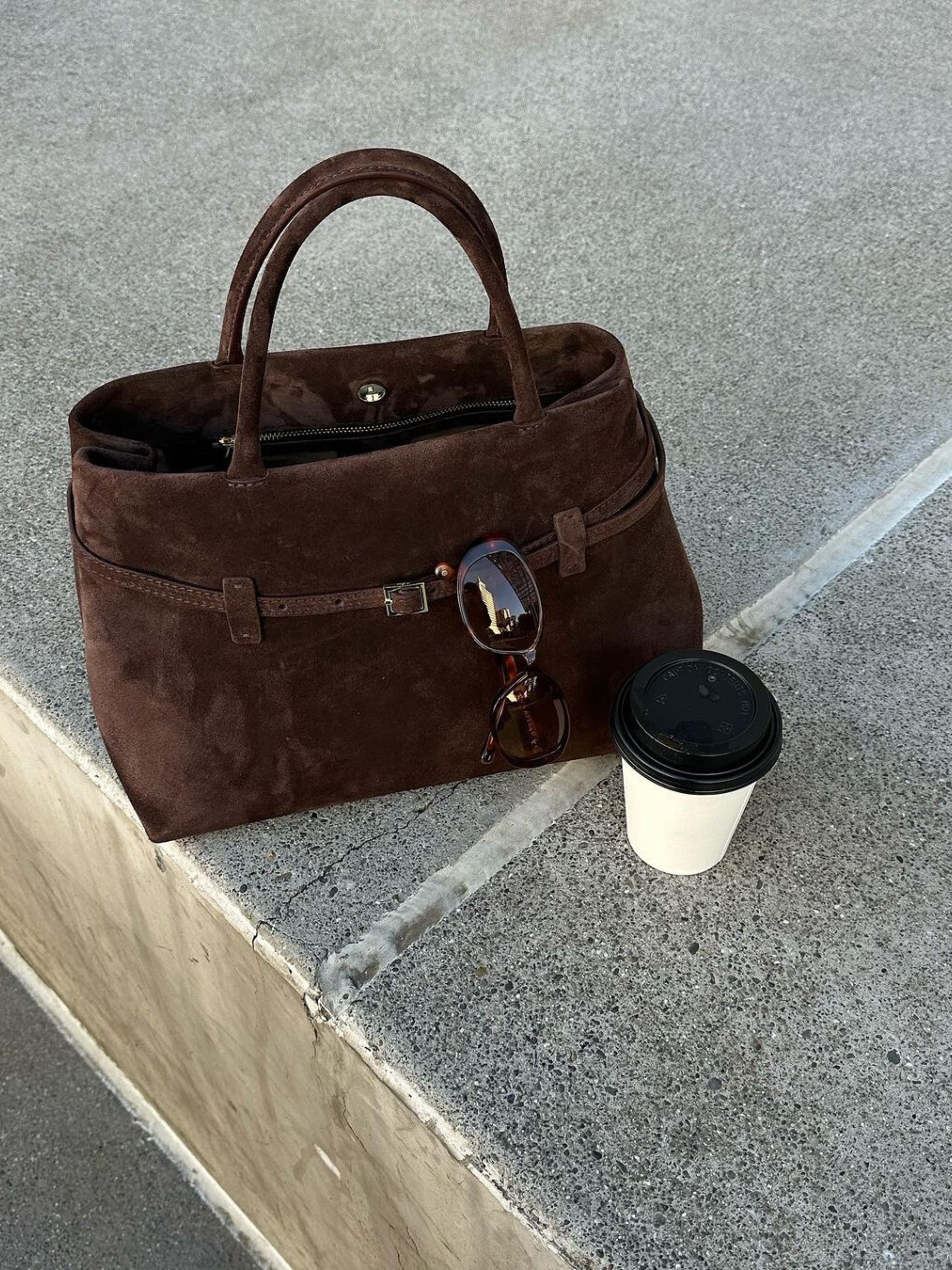 Luisa Zamszowa Torba