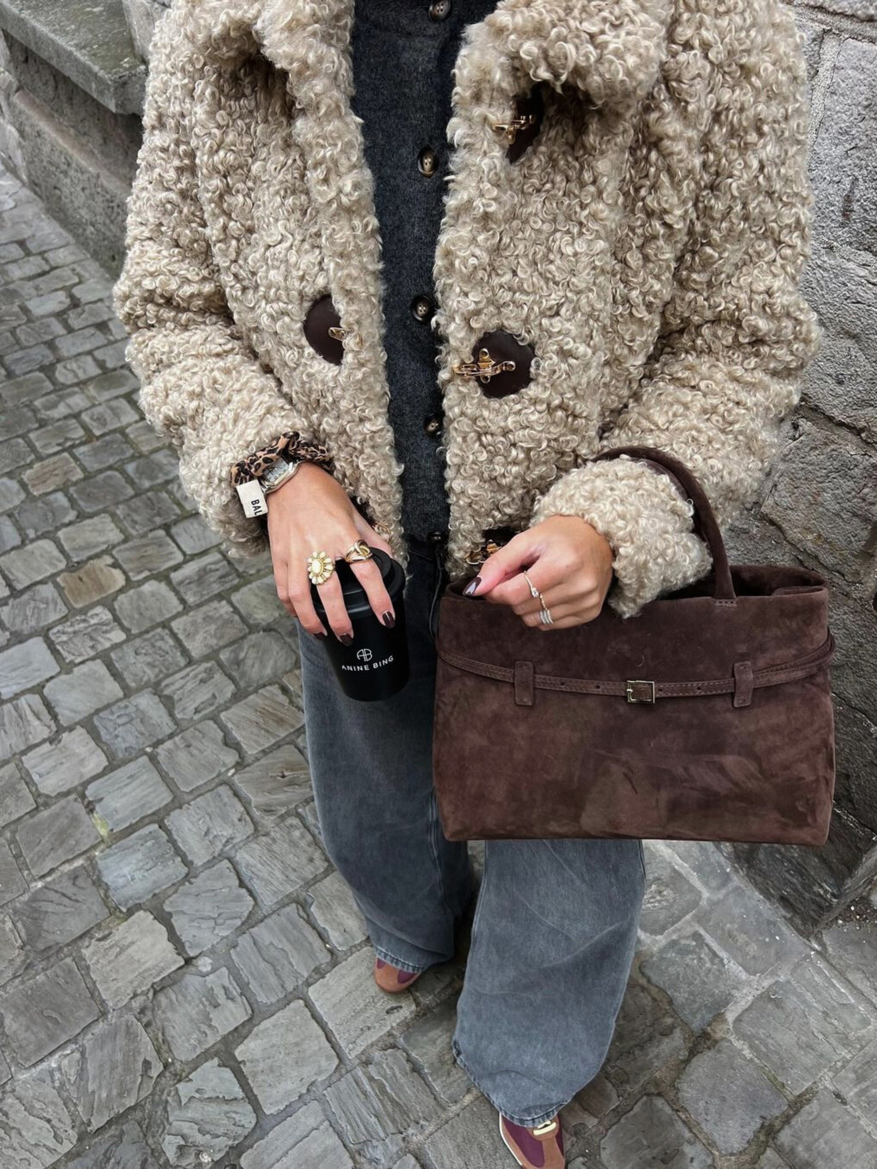 Luisa Zamszowa Torba