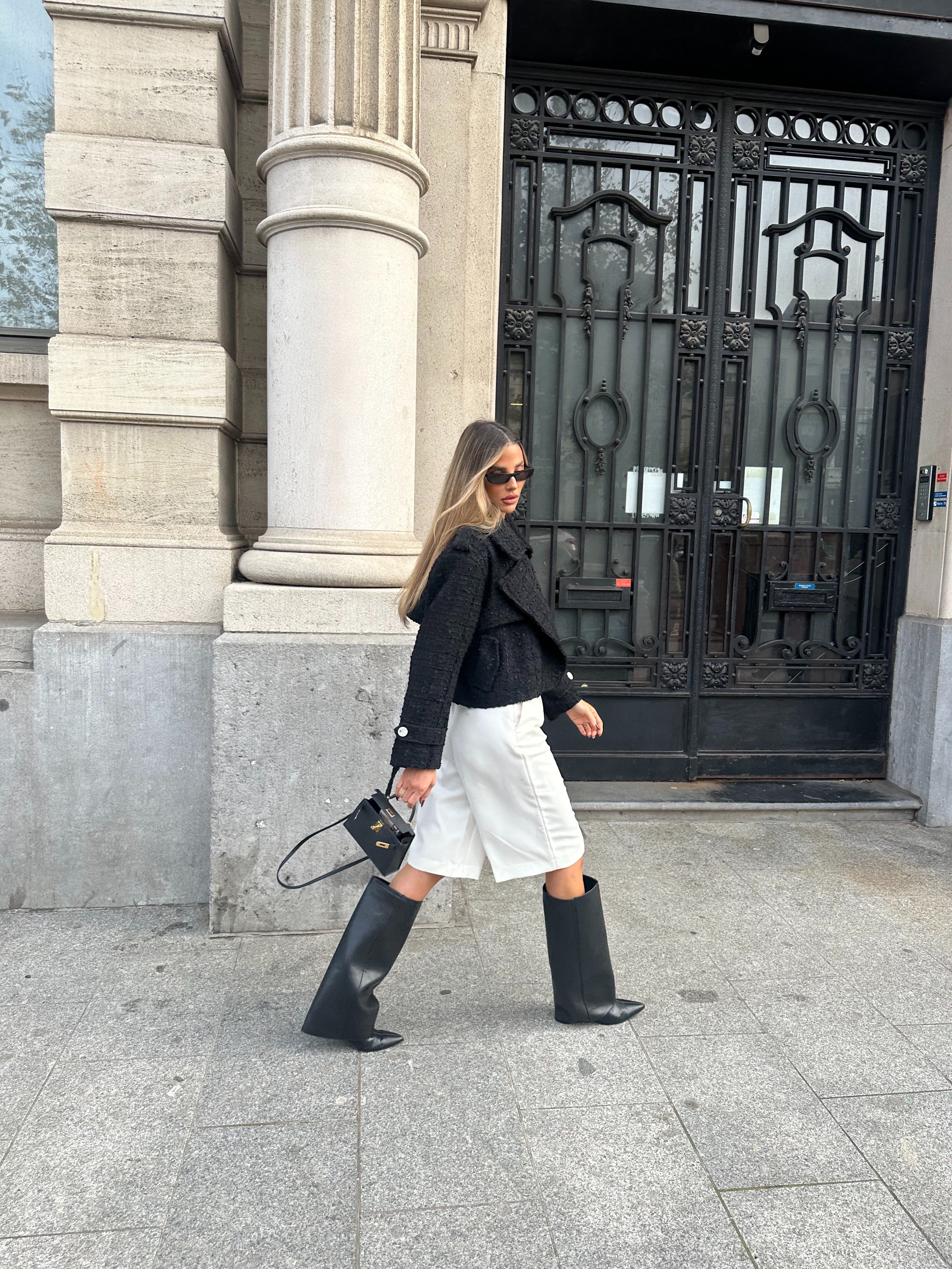 Kurtka Isabella z tweedu