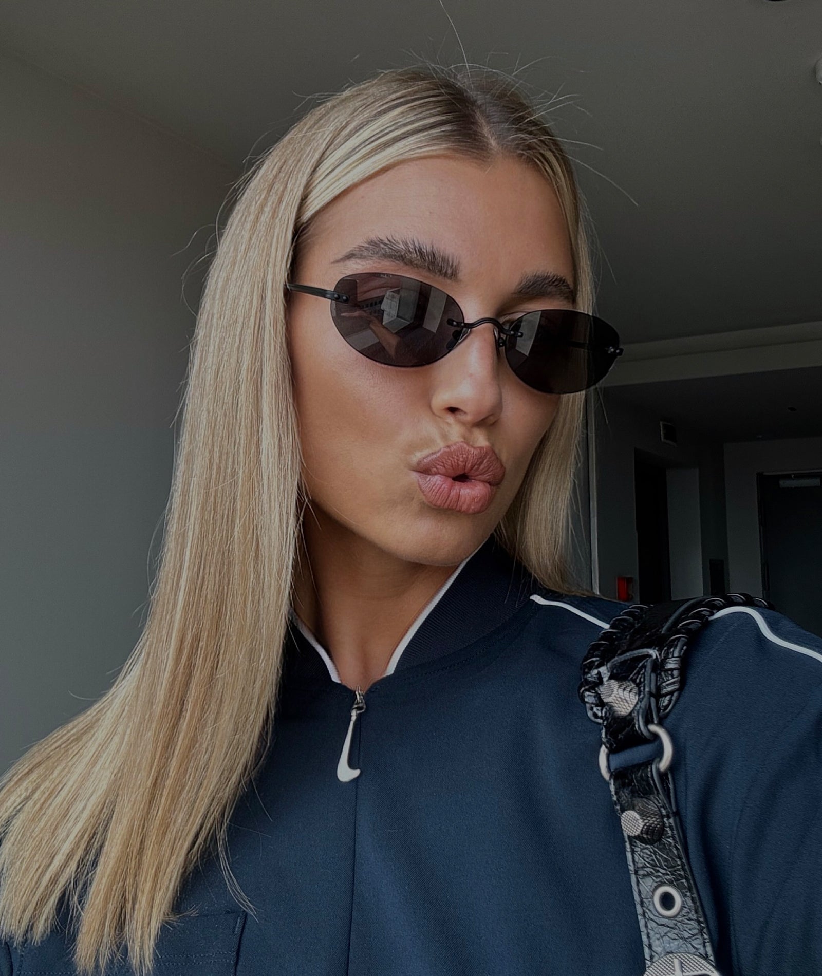 Celine Okulary Przeciwsłoneczne Black Smoke