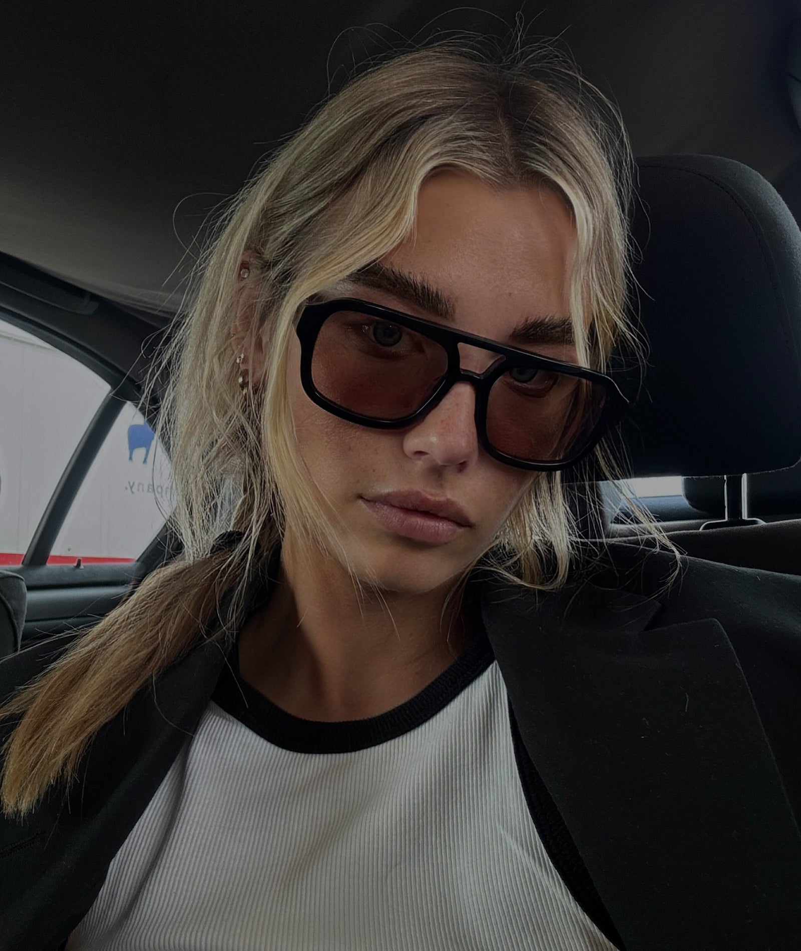 Solara Okulary Przeciwsłoneczne Black Toffee