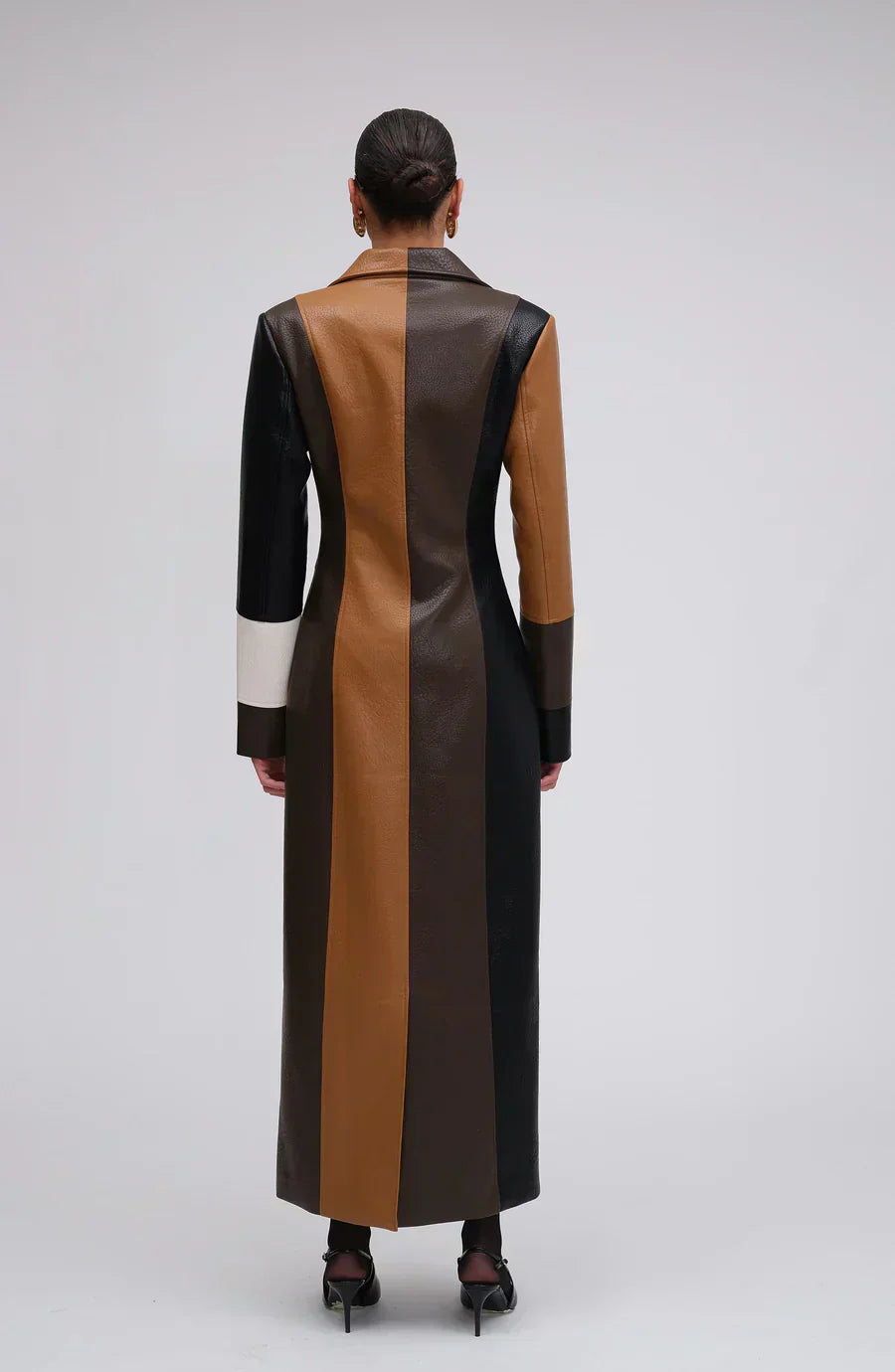 Mila Mozaikowy Płaszcz Trench