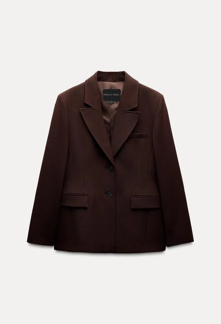 Olivia Oxford Czekoladowa Marynarka