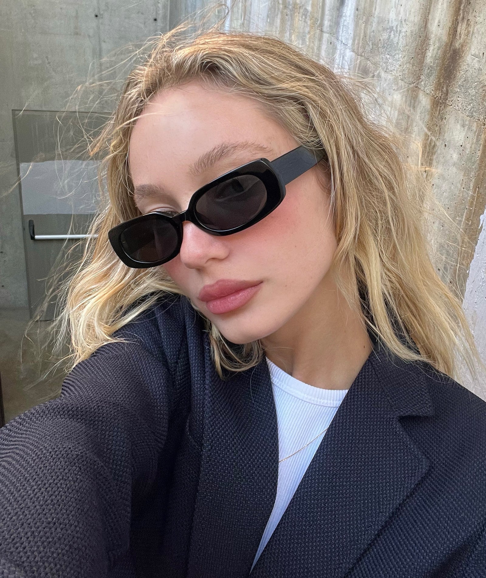 Oslo Okulary Przeciwsłoneczne Black Smoke