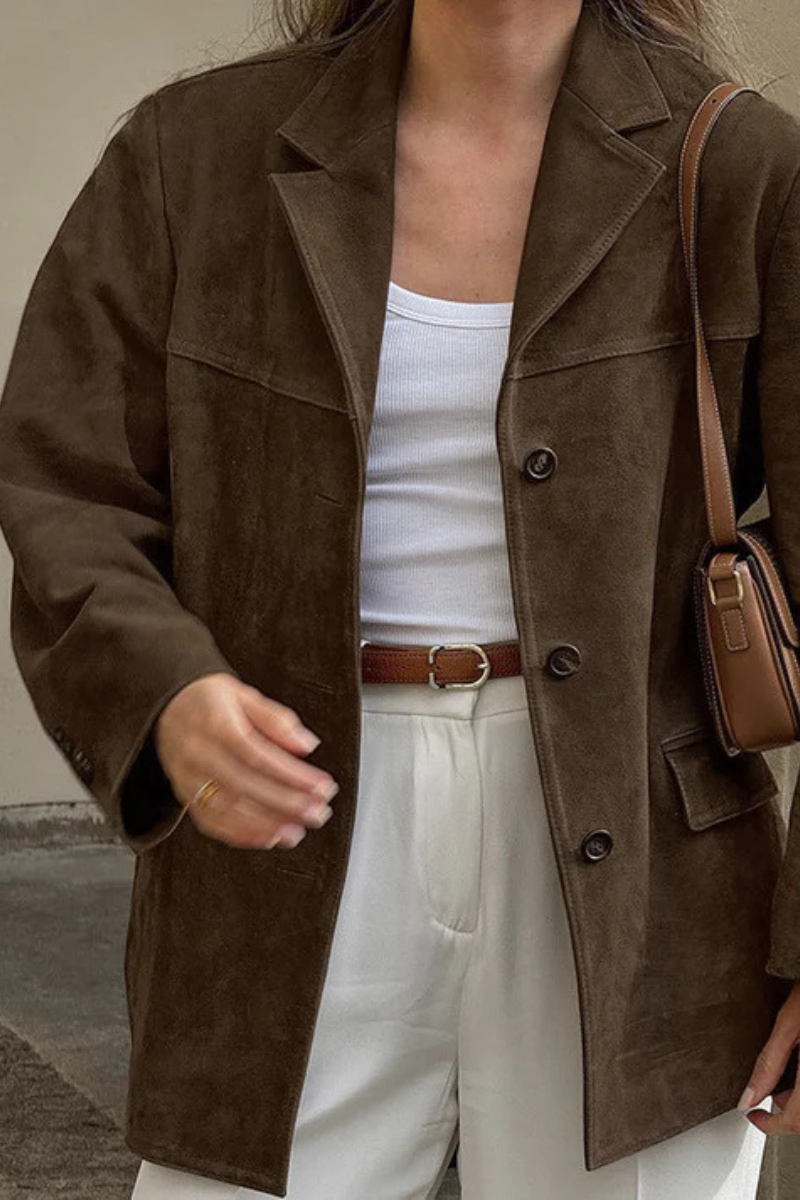 Serena Zamszowa Kurtka