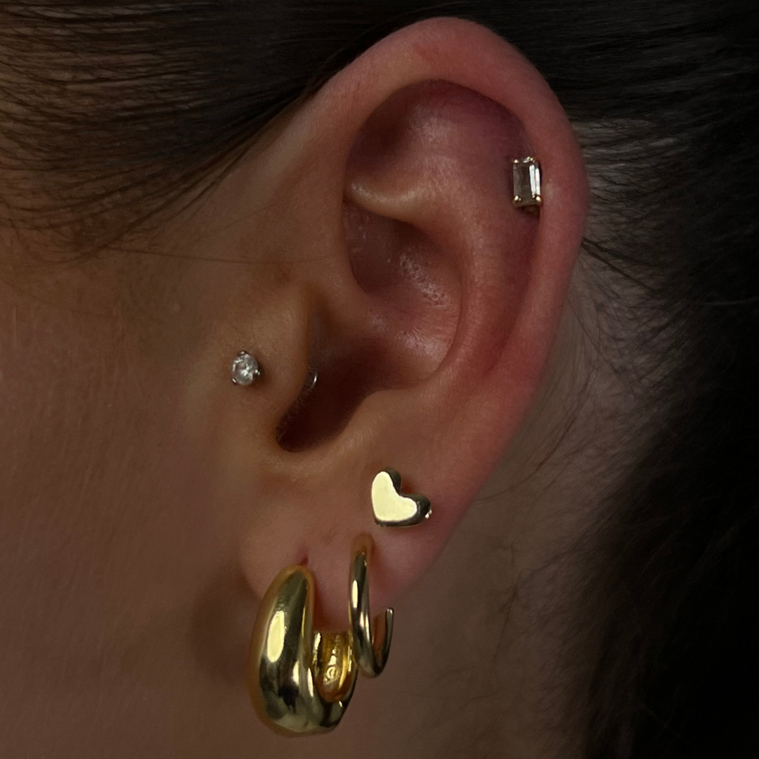 Kolczyki Brandy - Złote