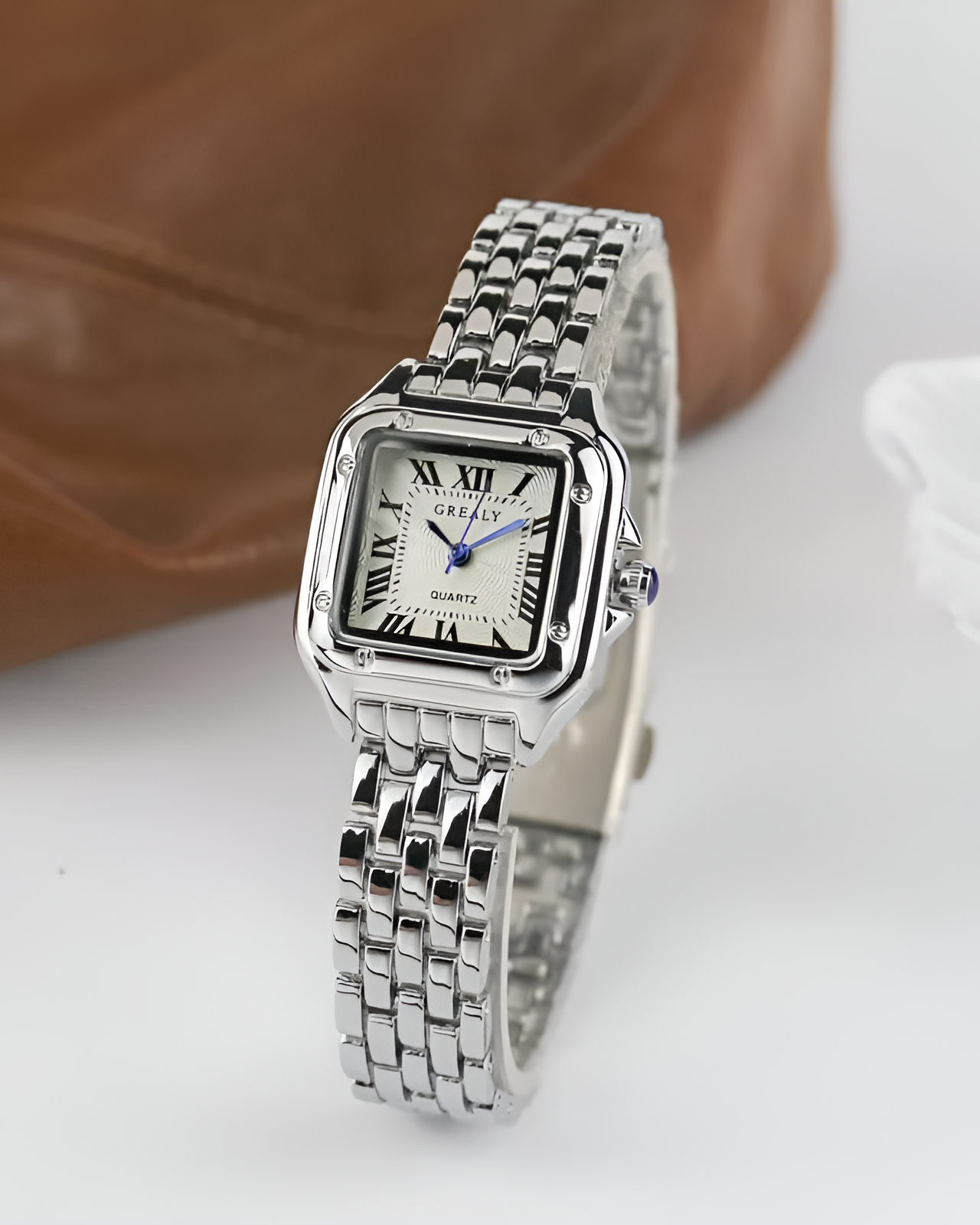 Grealy Zegarek ze Stali Nierdzewnej