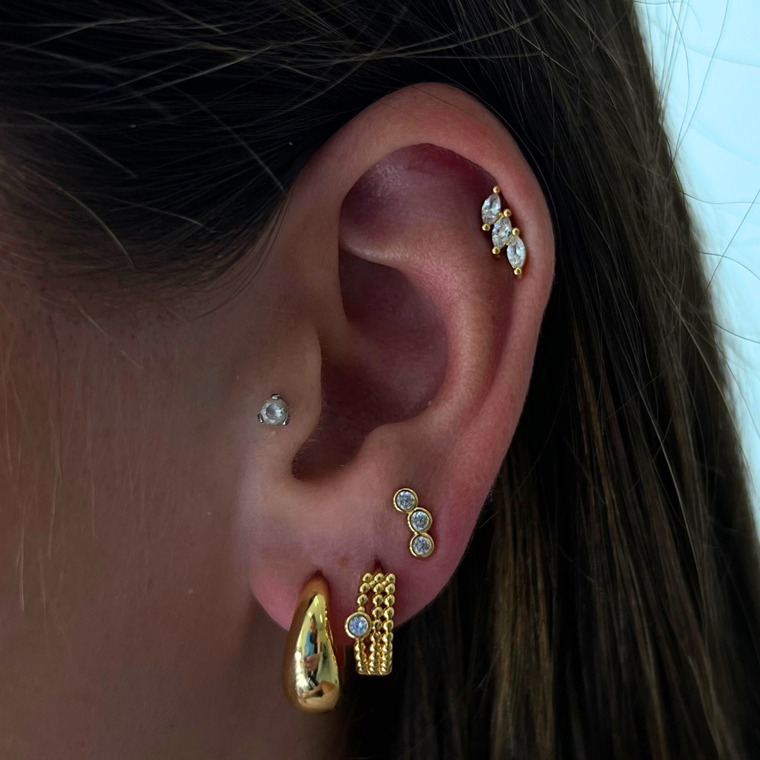 Kolczyki Kendall Hoops