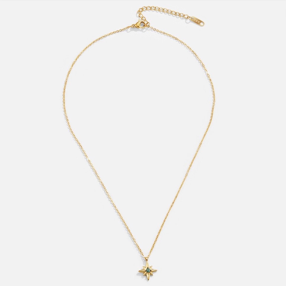 Maria Naszyjnik z Kryształem Szmaragdowym