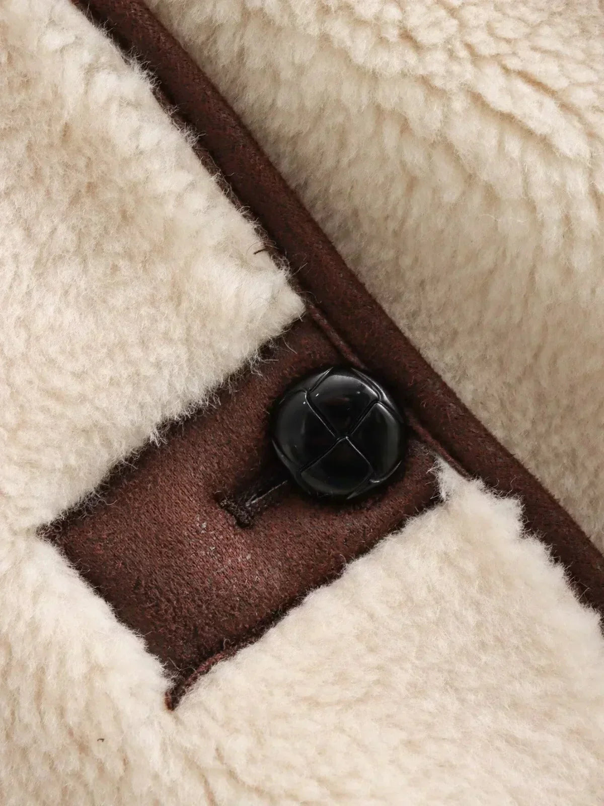 Kurtka Elena z sztucznym futrem i stójką