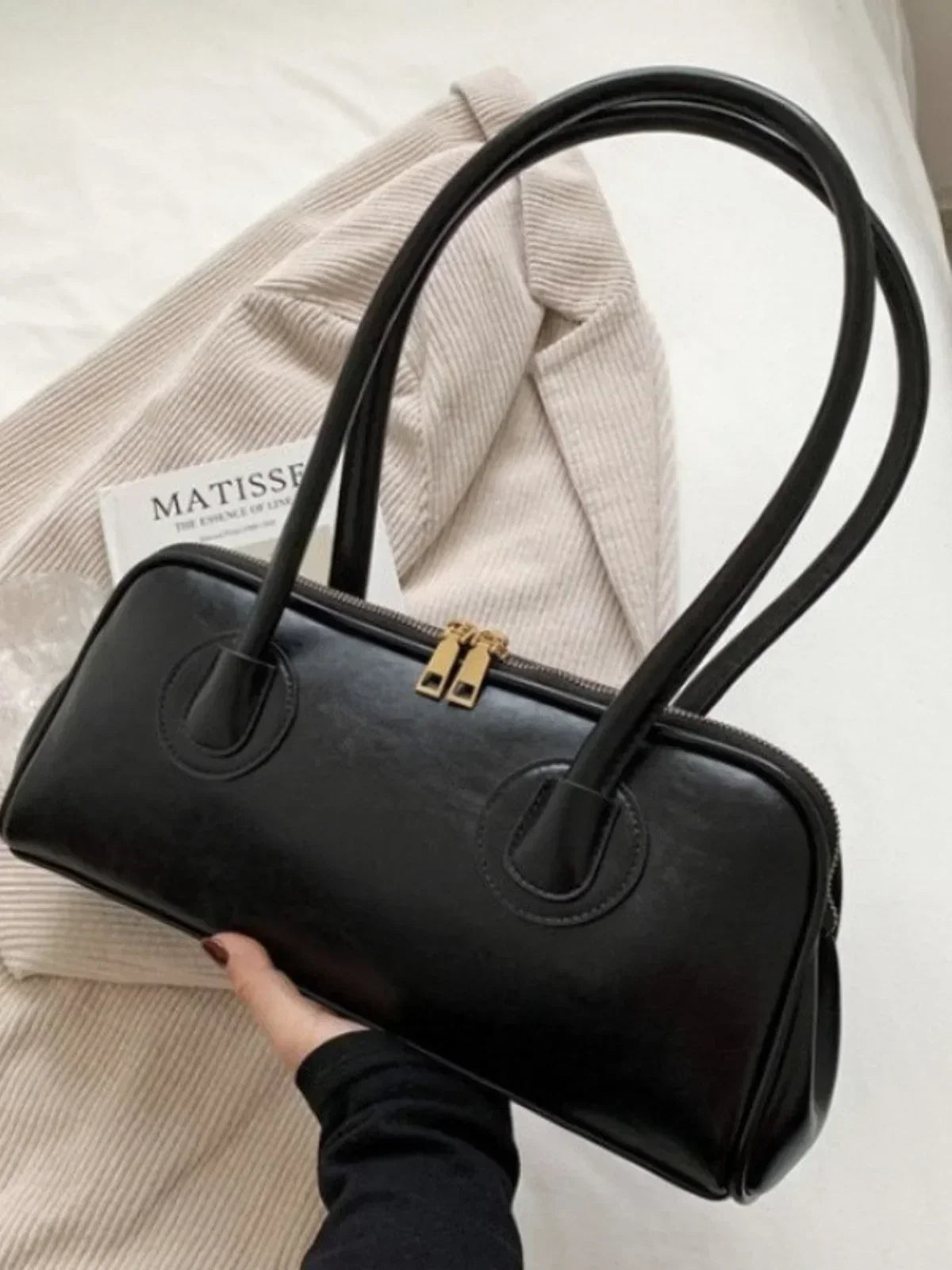 Cleo Retro Torba na Ramię Baguette