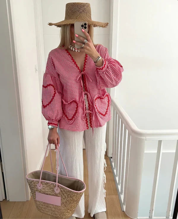 Bluzka Harlow z Koronką